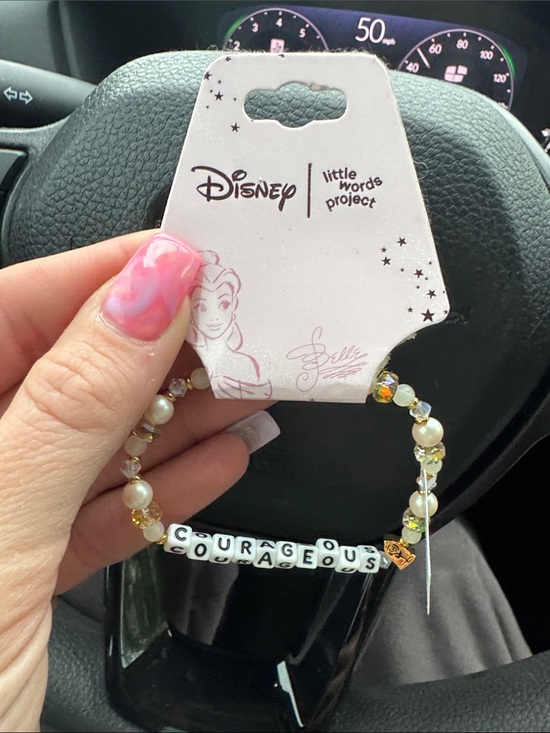 Little Words Project Jewelry - BNWT Disney’s Belles Courageous Little Words Project Beaded Bracelet